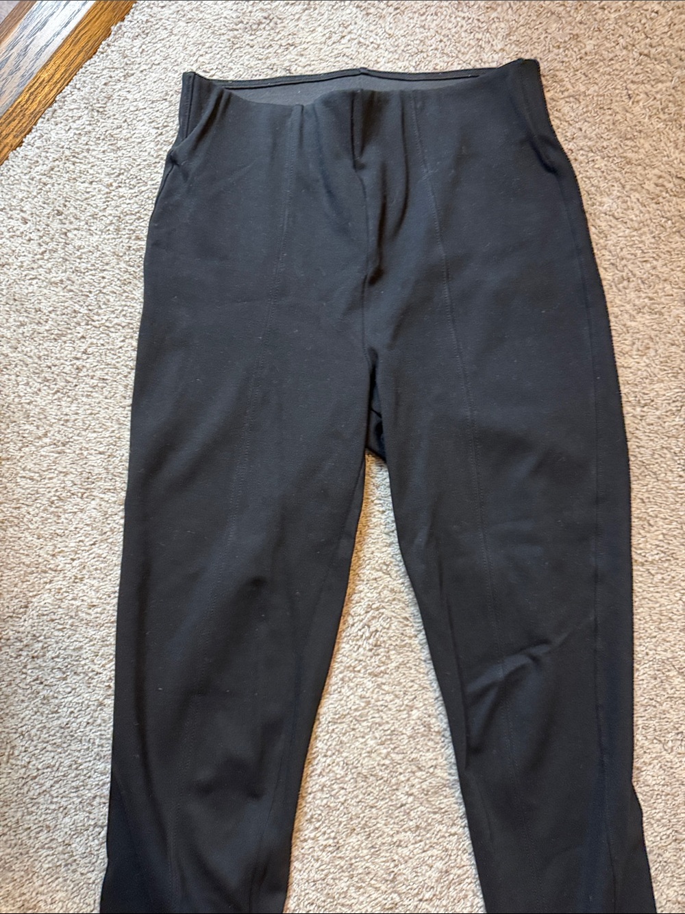 Old Navy Women’s Extra High Rise Skinny Black Pants Leggings